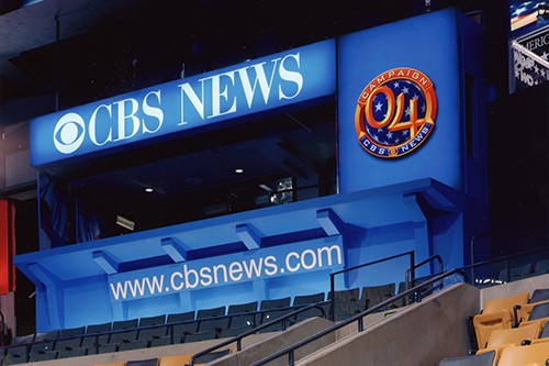 CBS Anchor Booth