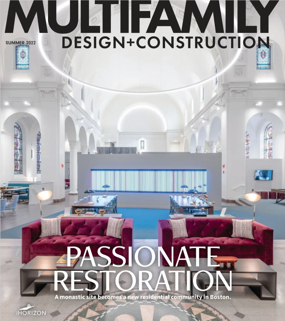 BH+A's St. Gabriel's Project Featured as Cover Story in Multifamily Design + Construction Magazine