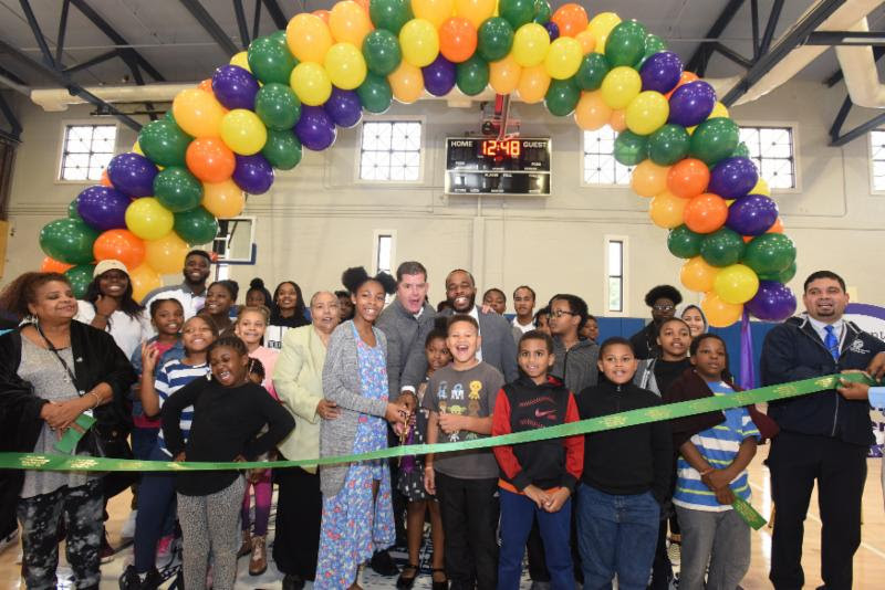 Mayor Walsh celebrates reopening of renovated BCYF Vine Street Community Center